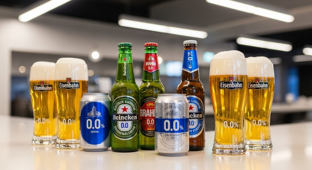 Cerveja sem álcool tem álcool?
