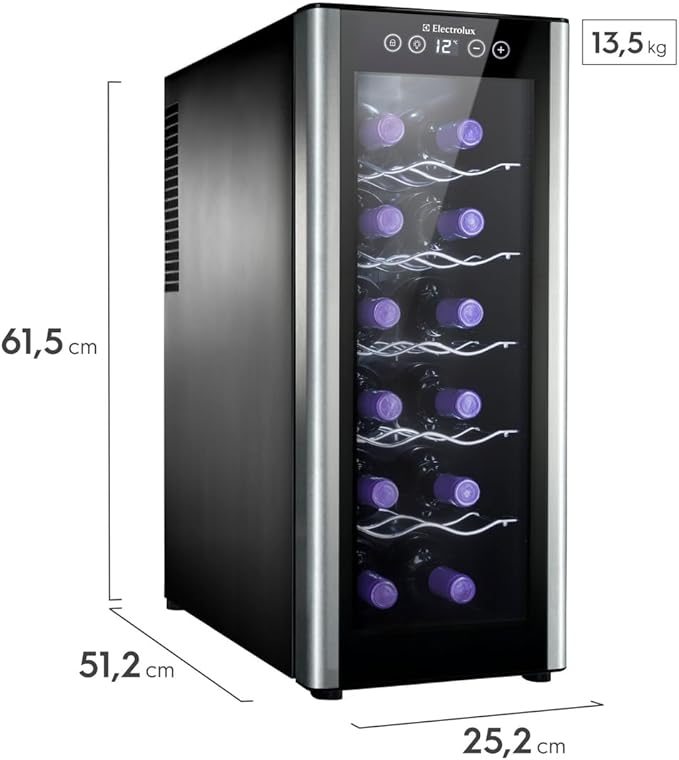 adega electrolux 12 garrafas é boa